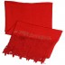 Designer Net Stole- Red